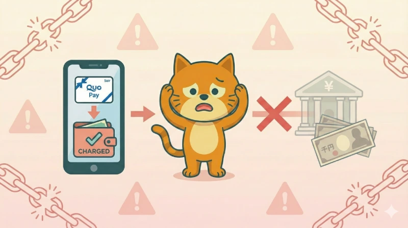 クオカードPayの現金化の失敗例